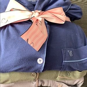 Victoria’s Secret 100% cotton sleep shirt bundle M